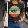 Vintage Retro Hornell Ny New York Souvenir Men T-Shirt Gifts for Her