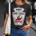 Vintage Spicy Chili Hot Sauce Costume Funny Halloween Gifts Halloween Funny Gifts Unisex T-Shirt Gifts for Her Vintage Spicy Chili Hot Sauce Costume Funny Halloween Gifts Halloween Funny Gifts Unisex T-Shirt Gifts for Her