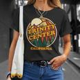 Vintage Trinity Center California Mountain Hiking Souvenir T-Shirt Gifts for Her