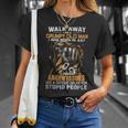 Walk-Away I Am A Grumpy Old Man I Was Born In July Unisex T-Shirt Gifts for Her
