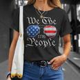 We The People Usa Funny 4Th Of July American Flag Sunglasses Unisex T-Shirt Gifts for Her