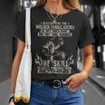 Welder Fabricators Welders Welding Backside T-Shirt Gifts for Her