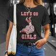 Western Southern Cowgirls Cowboy Hat Boots Lets Go Girls Unisex T-Shirt Gifts for Her