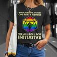 When Someone Attacks One Party Member We Roll For Initiative T-Shirt Gifts for Her