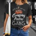 Womens Were More Than Just Camping Besties Patriotic 4Th Of July Unisex T-Shirt Gifts for Her