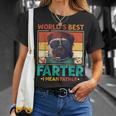 Worlds Best Farter I Mean Father Best Dad Ever Cat & Dog Funny Gifts For Dad Unisex T-Shirt Gifts for Her