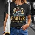 Worlds Best Farter I Mean Father Best Dad Ever Cool Dog Unisex T-Shirt Gifts for Her