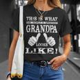 Worlds Greatest Grandpa Best Grandfather Ever Unisex T-Shirt Gifts for Her
