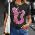 Youre Worm With A Mustache Funny Meme For Men Women Unisex T-Shirt Gifts for Her