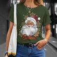 Believe Afro Santa African American Christmas Black Pride T-Shirt Gifts for Her
