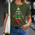 Jesus Is The Reason For The Season Christmas Family Matching T-Shirt Gifts for Her
