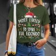 Most Likely To Spike The Eggnog Family Matching Christmas T-Shirt Gifts for Her