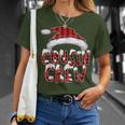 Plaid Buffalo Cousin Crew Matching Family Outfit Xmas Boys T-Shirt Gifts for Her