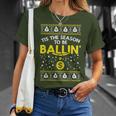 Tis The Season To Be Ballin Ugly Christmas Sweater G Pj T-Shirt Gifts for Her
