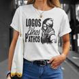Aristotle Logos Ethos Pathos Greek Philosophy Speech T-Shirt Gifts for Her