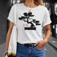 Bonsai Tree Japanese Minimalist Pocket Bonsai T-Shirt Gifts for Her