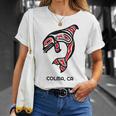 Colma California Native American Orca Killer Whale T-Shirt Gifts for Her