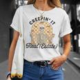 Creepin It Real Estate Skeleton Halloween Real Estate Agent T-Shirt Gifts for Her