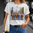 Dogs In Paris Unisex T-Shirt Gifts for Her