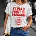 Férias Mont De Marsan 2023 Southwest Feria Feria Corrida T-Shirt Gifts for Her