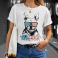 French Bulldog 4Th Of July Women Men Merica Frenchie Unisex T-Shirt Gifts for Her