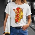 Hot Dog Sausage Bbq Food Lover Hotdog Lover T-Shirt Gifts for Her