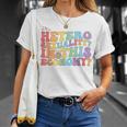 Groovy Hetero Heterosexuality In This Economy Lgbt Pride Unisex T-Shirt Gifts for Her
