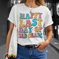 Happy Last Day Of 3Rd Grade Last Day Of School Groovy Unisex T-Shirt Gifts for Her