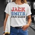 Jack Smith Fan Club Retro Usa Flag American Funny Political Unisex T-Shirt Gifts for Her