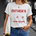Kids Im Your Fathers Day Funny Boys Girls Kids Toddlers Unisex T-Shirt Gifts for Her