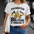 Kids Promoted To Middle Brother Baby Gender Celebration Unisex T-Shirt Gifts for Her