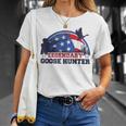 Legendary Goose Hunter American Flag Hunting Unisex T-Shirt Gifts for Her