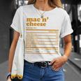 Mac And Cheese Nutrition Facts 2021 Thanksgiving Nutrition T-Shirt Gifts for Her