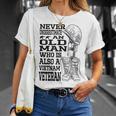 Never Underestimate An Old Man Vietnam Veteran Patriotic Dad Unisex T-Shirt Gifts for Her