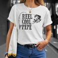 Pepe Fishing Reel Cool Pepe T-Shirt Gifts for Her