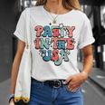 Retro Party In The Usa 4Th Of July America Fourth Of July Usa Funny Gifts Unisex T-Shirt Gifts for Her