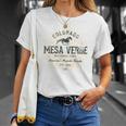 Retro Style Vintage Mesa Verde National Park T-Shirt Gifts for Her