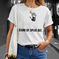 Stop Bullying Orange Stand Up Speak Out Unity Day T-Shirt Gifts for Her