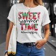 Sweet Summer Time Last Day Of School Lunch Lady Off Duty Unisex T-Shirt Gifts for Her