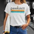 Vintage Peekskill New York Retro T-Shirt Gifts for Her