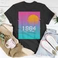 1984 Birthday Legend I Vhs Glitch Vaporwave 80S Retro T-Shirt Unique Gifts