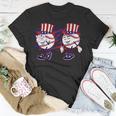 4Th July Funny Baseball Griddy Dance Usa Patriotic Man Unisex T-Shirt Unique Gifts