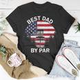 4Th Of July Best Dad By Par Disc Golf Men Fathers Day Unisex T-Shirt Unique Gifts