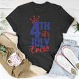 4Th Of July Crew Funny Usa Independence 4Th Of July Graphic Unisex T-Shirt Unique Gifts