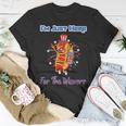 4Th Of July Im Just Here For The Wieners Hot Dogs Funny Unisex T-Shirt Unique Gifts