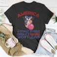 America A Country So Great Even Its Haters Wont Leave Farm Farm Funny Gifts Unisex T-Shirt Unique Gifts
