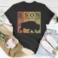 American Bison Periodic Table Elements Buffalo Retro Unisex T-Shirt Unique Gifts