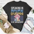 Anime Sad Quotes Dialogue Famous Line Scene Characters T-Shirt Unique Gifts