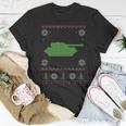 Army Tank Ugly Sweater Christmas T-Shirt Unique Gifts