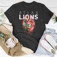 Atlas Lions Morocco Soccer Flag Football Gift Unisex T-Shirt Unique Gifts